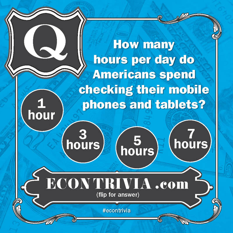 Front of the EconTrivia coaster